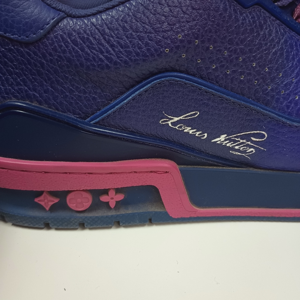 Louis Vuitton Purple Pink Fade Trainer Pink Ombre - Picture 11 of 11
